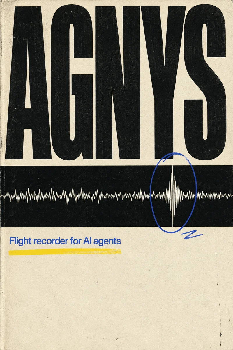 Agnys — illustrated independent zine cover
